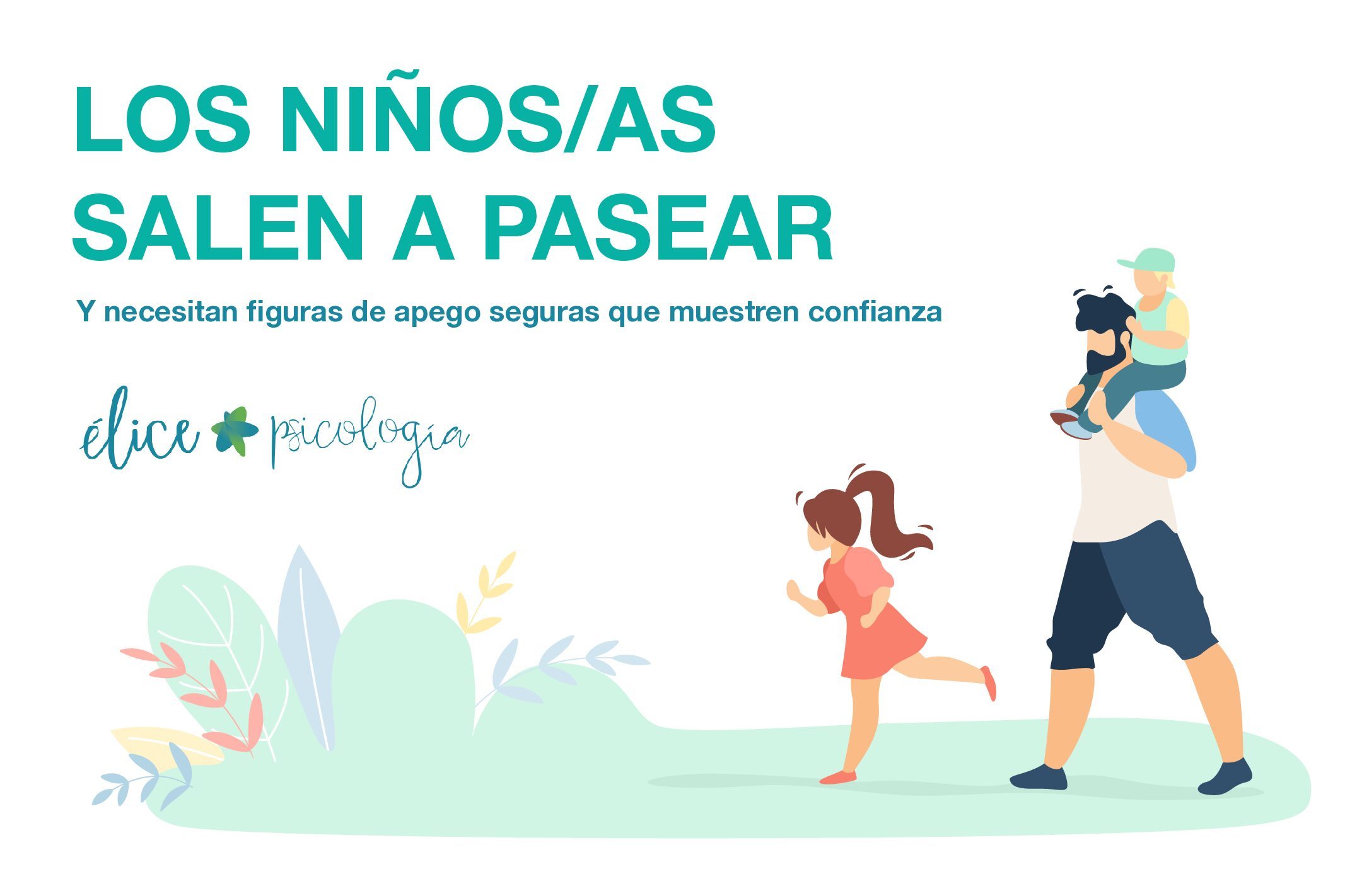 Los niños salen a pasear. Psicólogos Alcalá de Henares